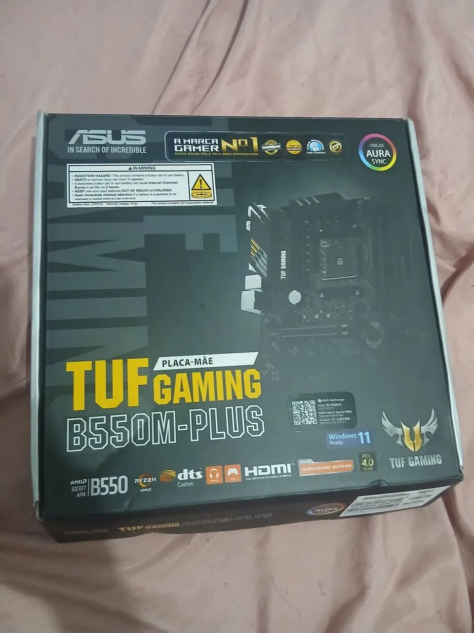 Placa mãe B550-PLUS TUF GAMING