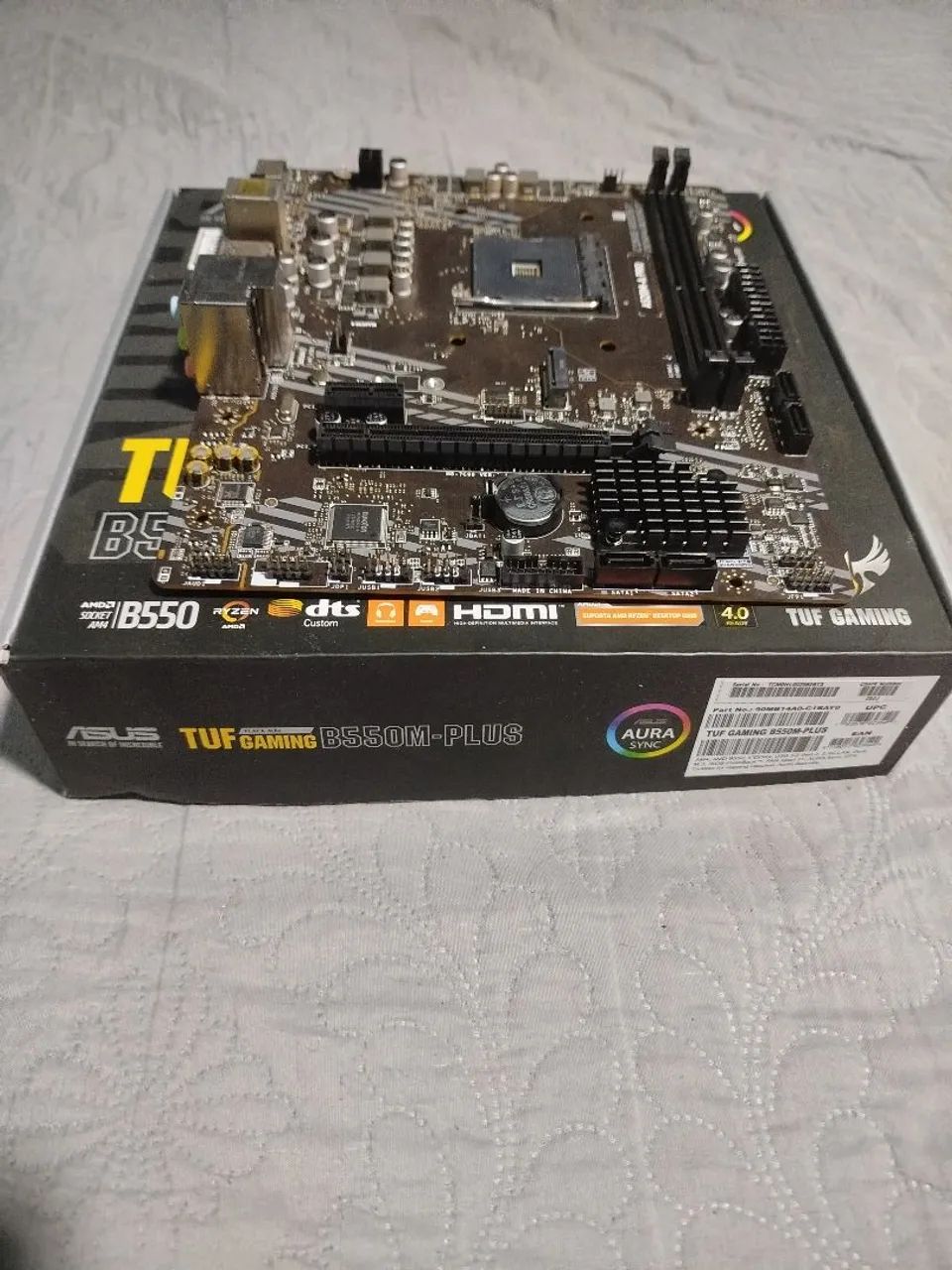 Placa mãe tuf gaming b550m plus  - Foto 3