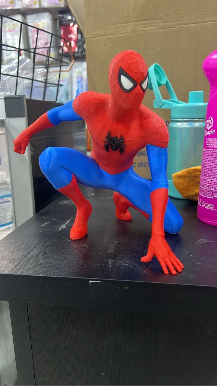 homem aranha impresso em 3D