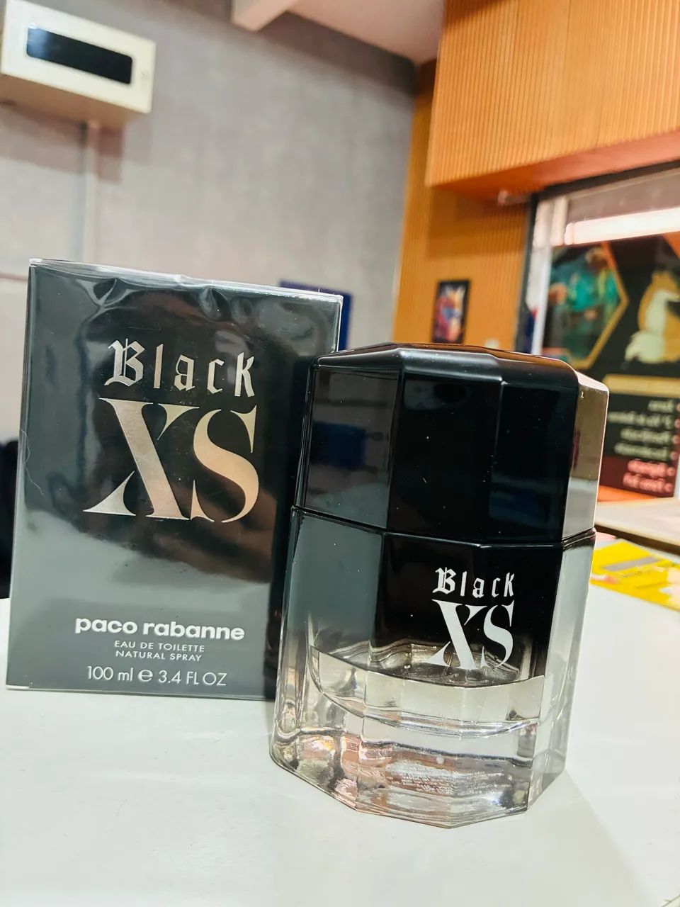 Perfume importado masculino Black XS 100ml original lacrado 