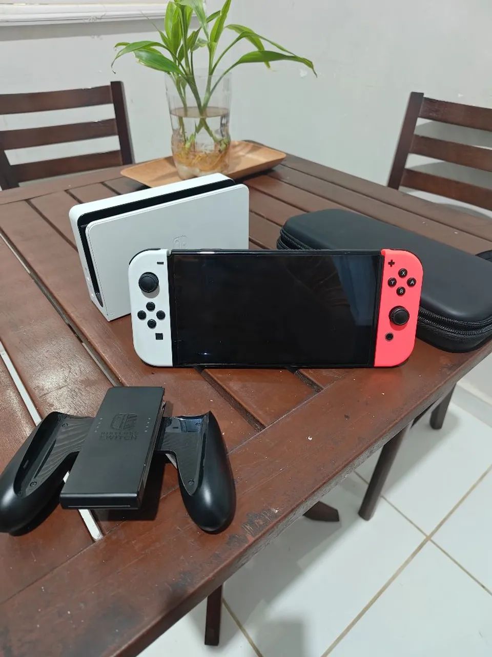 Nintendo Switch OLED 256gb DESBLOQUEADO - Foto 3