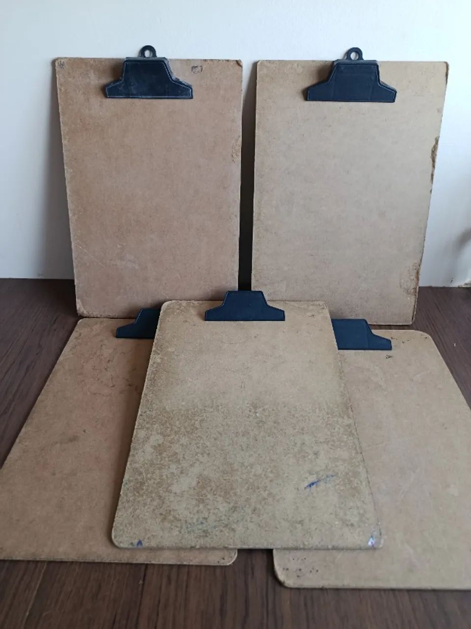 Lote com 5 Pranchetas de Madeira MDF Tamanho Ofício  - Foto 2
