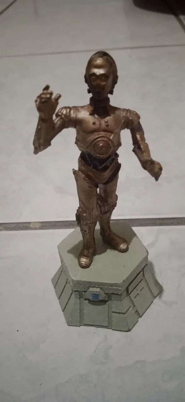 Star Wars c3po peça xadrez