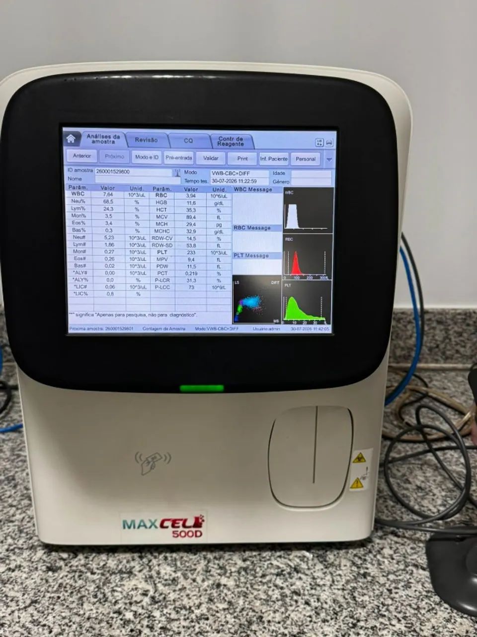 Analisador Hematológico MedMAX MaxCel 500D - Foto 3