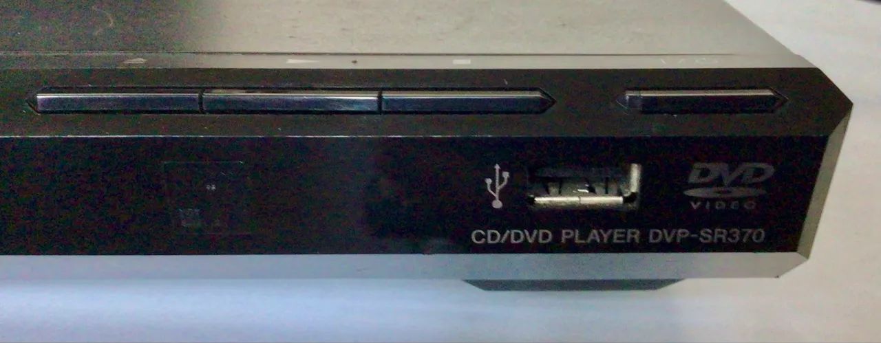     DVD Sony DVP-SR370 Leitor CD MP3 USB Sem Controle - Foto 2