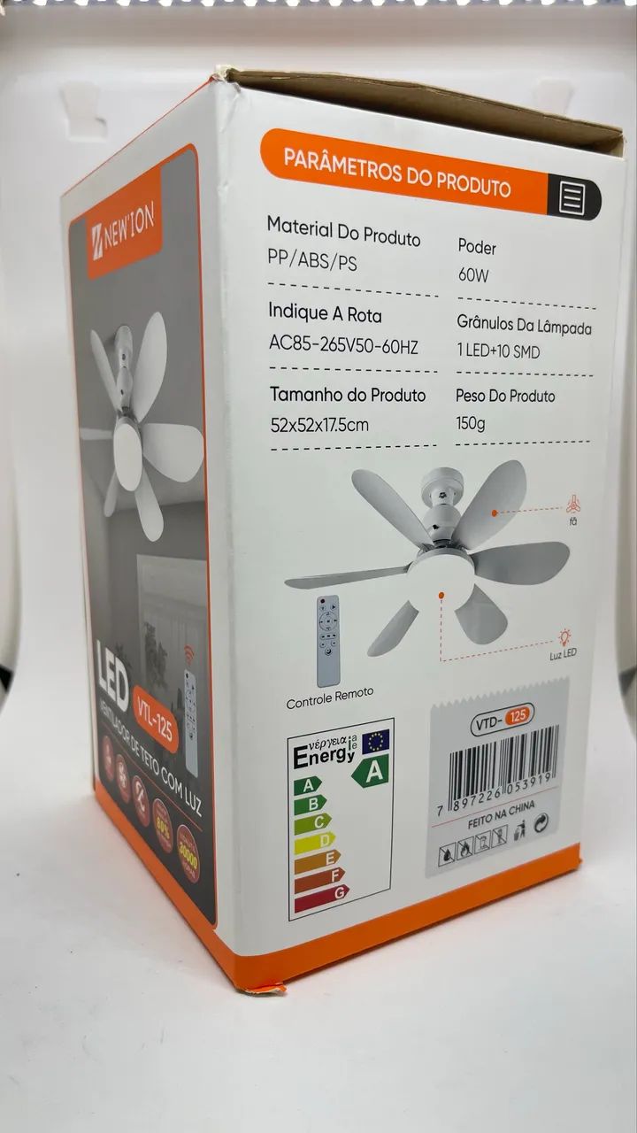 Ventilador teto com controle  - Foto 2