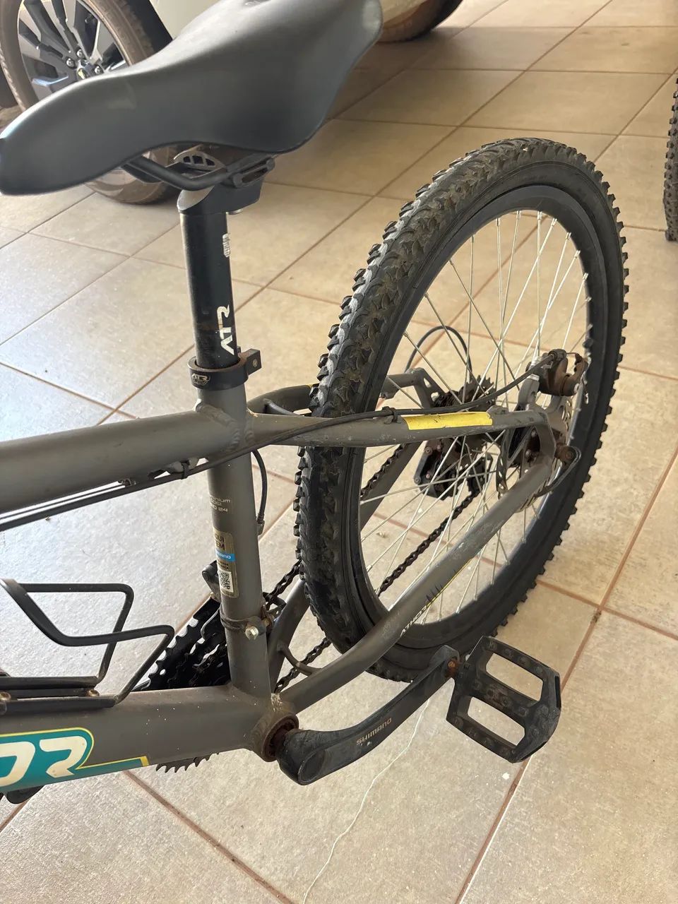 Bicicleta Athor Aro 24 - 21 Marchas - Quadro Alumínio  - Foto 4
