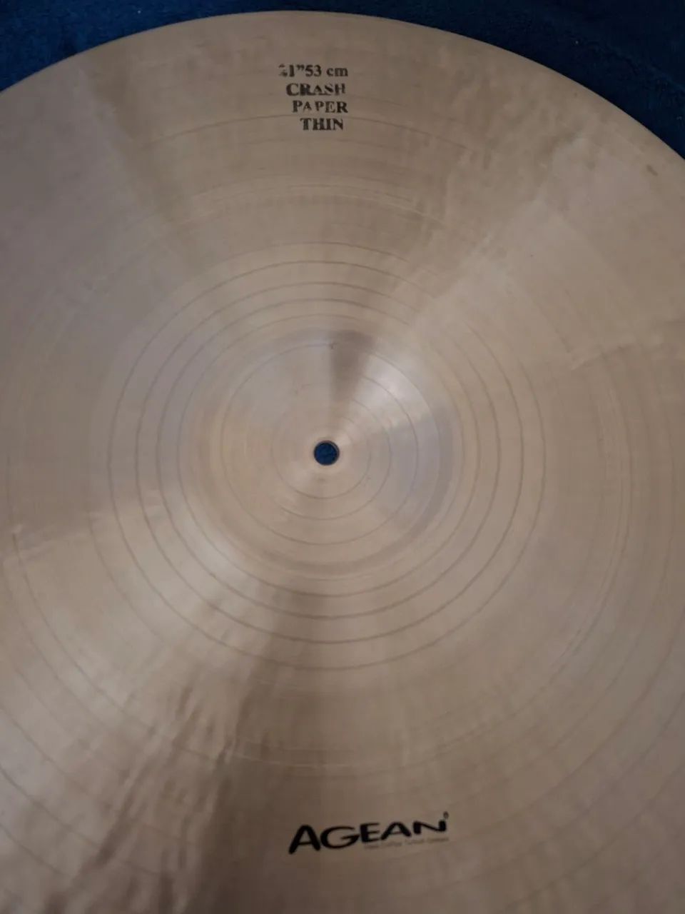 Prato Agean Paper Thin Crash 21" - Foto 4