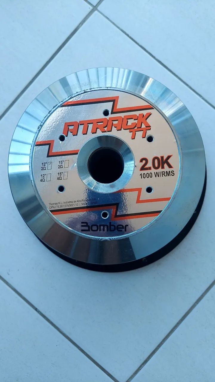 Auto falante 12 Polegadas Atrack tt Bomber 1000 watts RMS - Foto 2