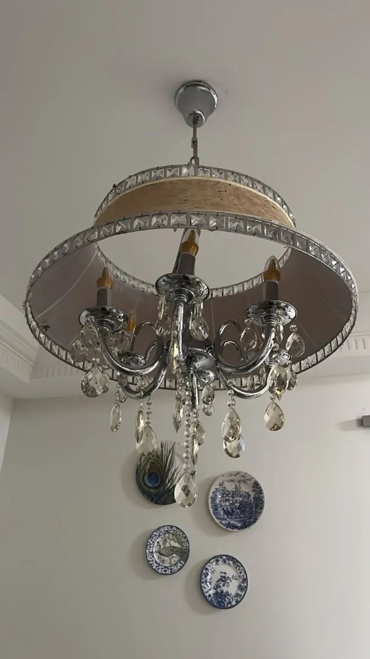 lustre candelabro cristal - Foto 5