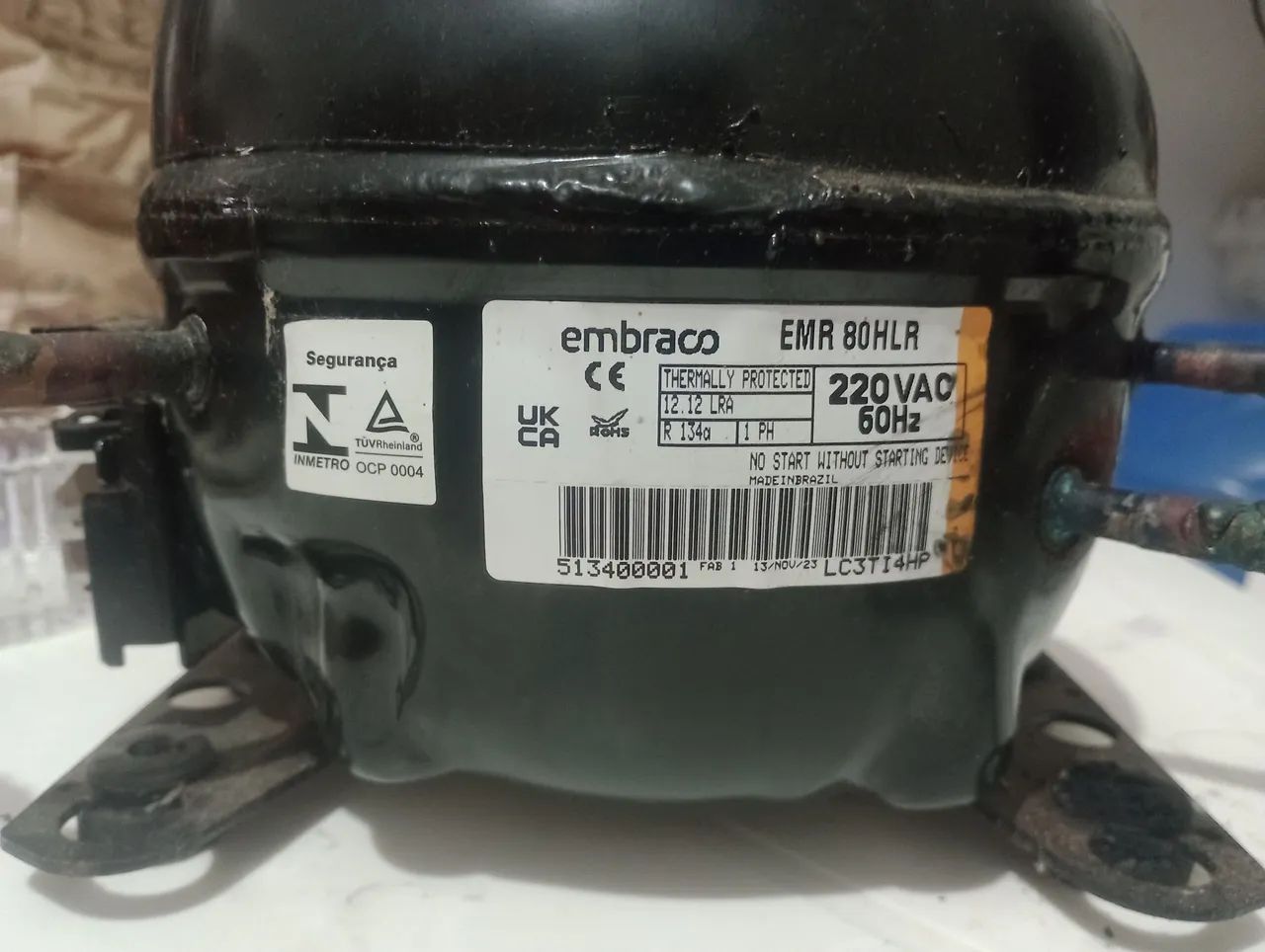 Motor de geladeira 