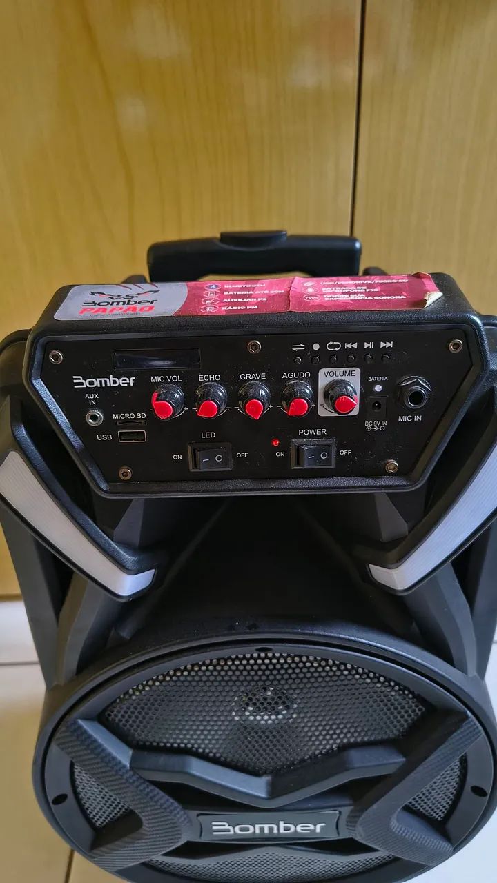 Caixa de som Bluetooth Bomber 500W - Foto 2