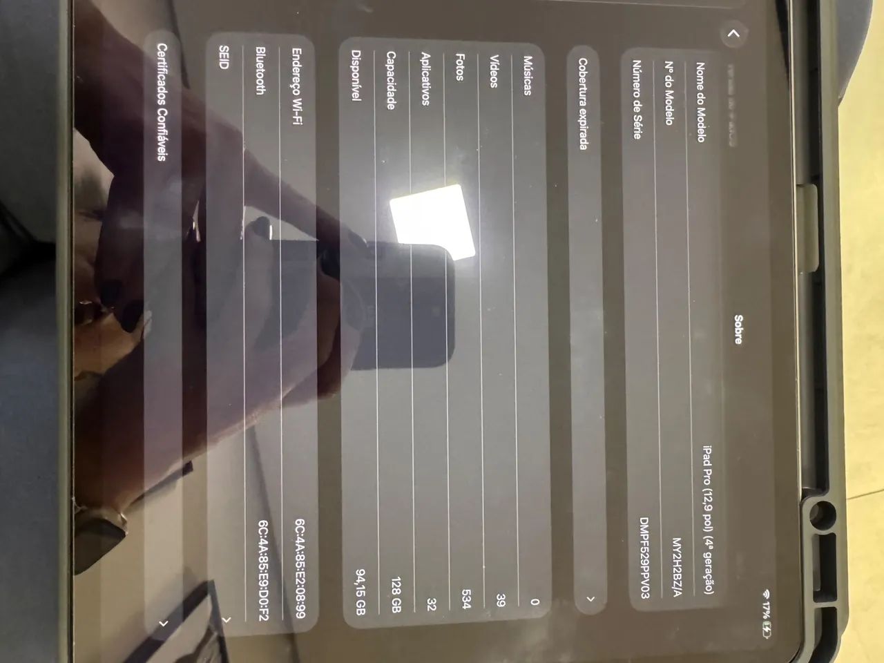 iPad Pro 12,9? 256GB - 4ª Geração Apple - Foto 2