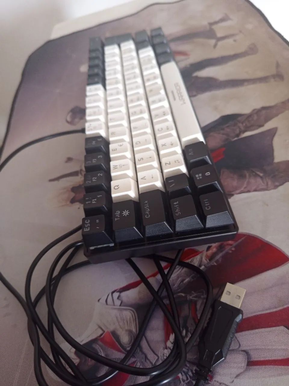 Teclado Gamer Warrior (Com Removedor de teclas e  teclas Reservas)  - Foto 3