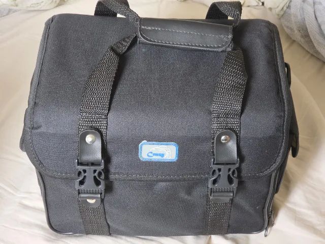 Bolsa para Cameras e lentes com divisórias