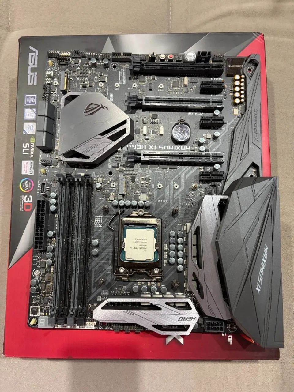 Kit Gamer i7-7700K + ASUS ROG Maximus IX Hero + 16GB XPG 3200 +