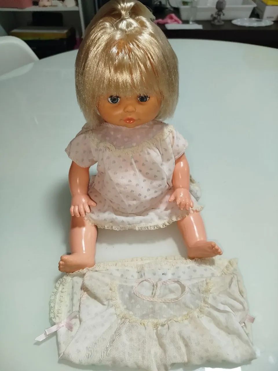 Boneca bebê gessinho estrela