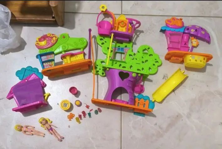 4 playsets Polly pocket - Foto 3
