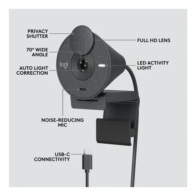 Webcam Brio 305 Logitech - Foto 3