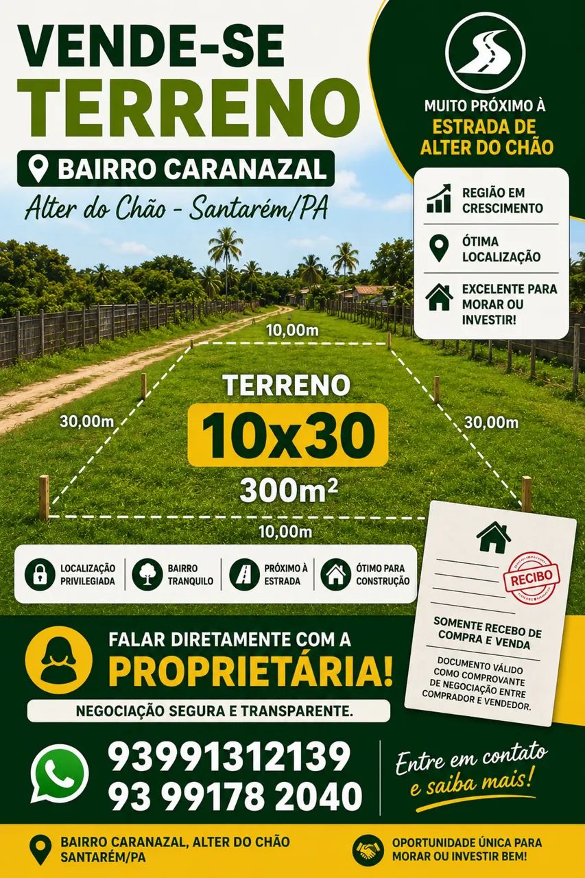 Vende-se Terreno em Alter do chão  - Foto 2