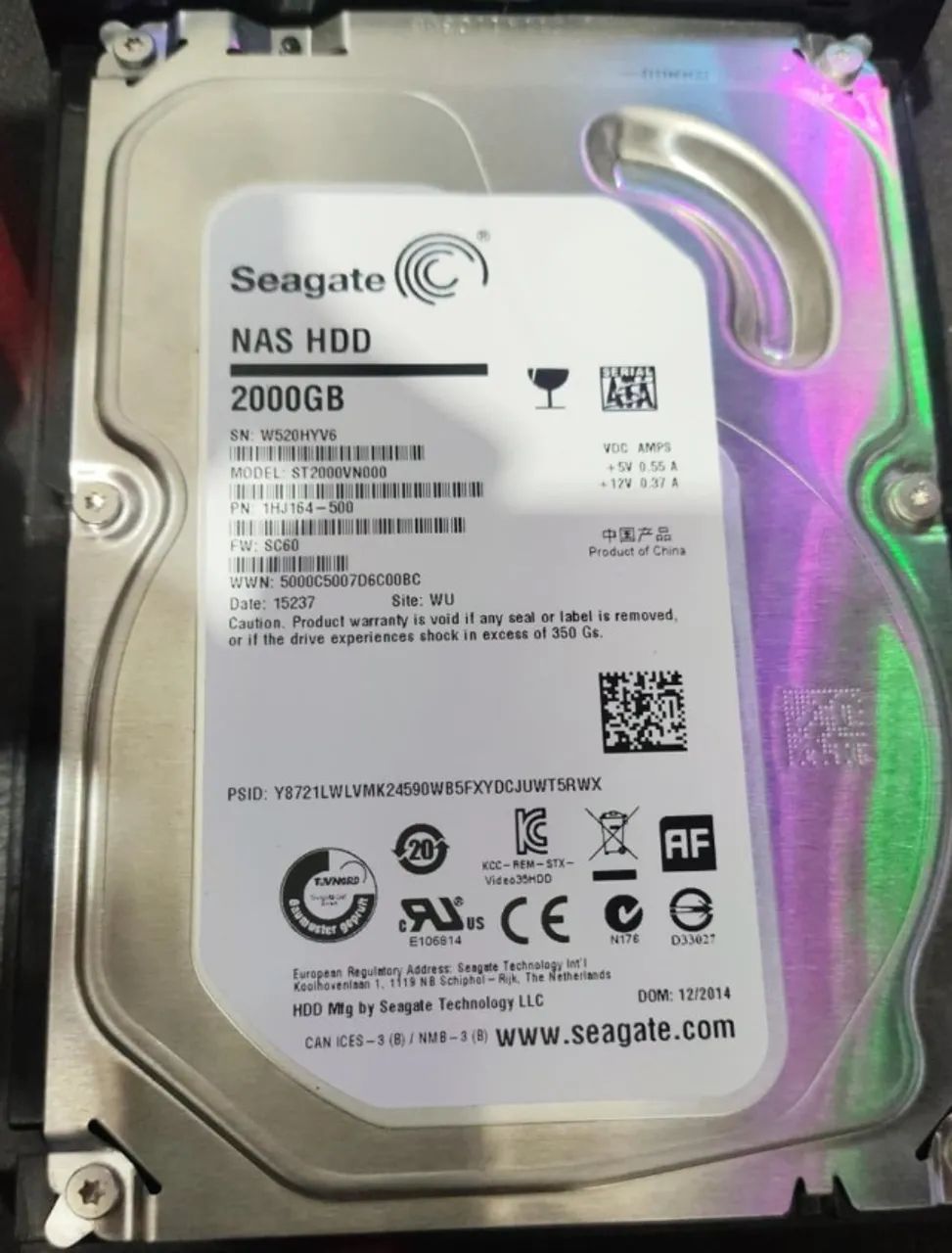 HD 2tb NAS Seagate - Foto 2