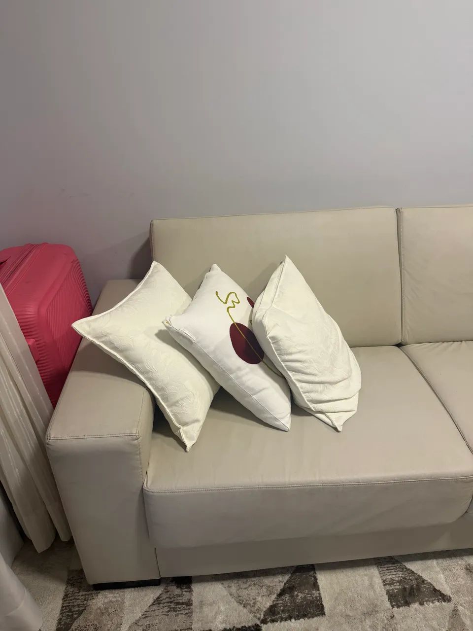 Vendo sofá usado 2 lugares em perfeito estado  - Foto 2