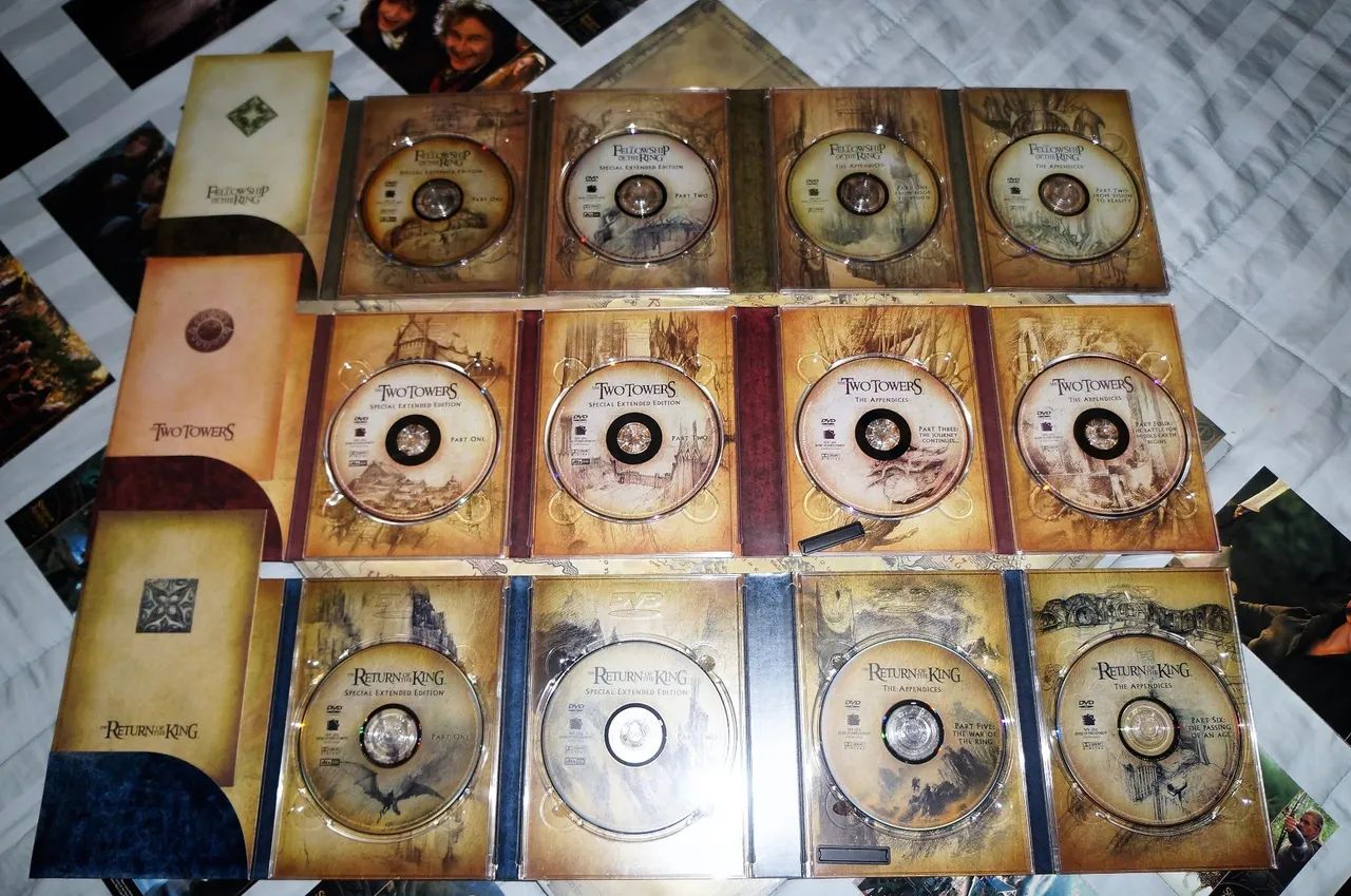 O Senhor dos Anéis - Versões Estendidas [DVD] - Foto 2