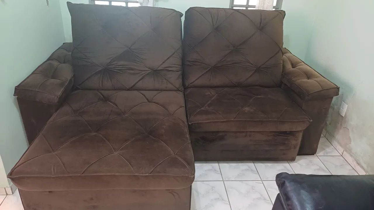 Vendo sofá retrátil e reclinável  - Foto 5
