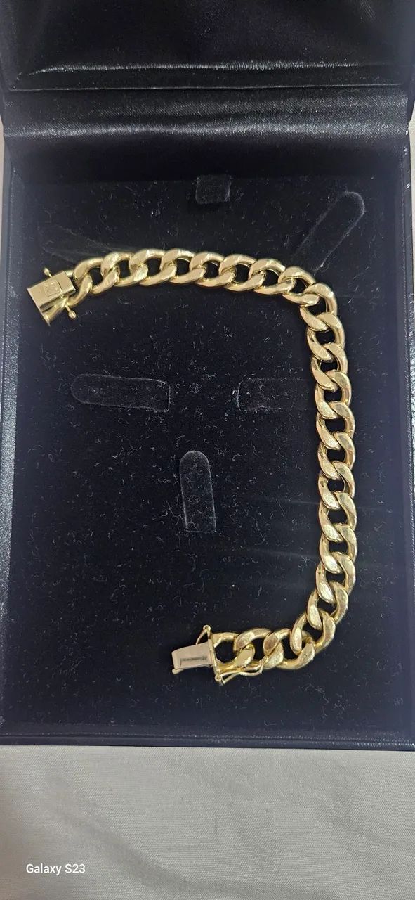Pulseira ouro 18k  20 gramas  - Foto 3