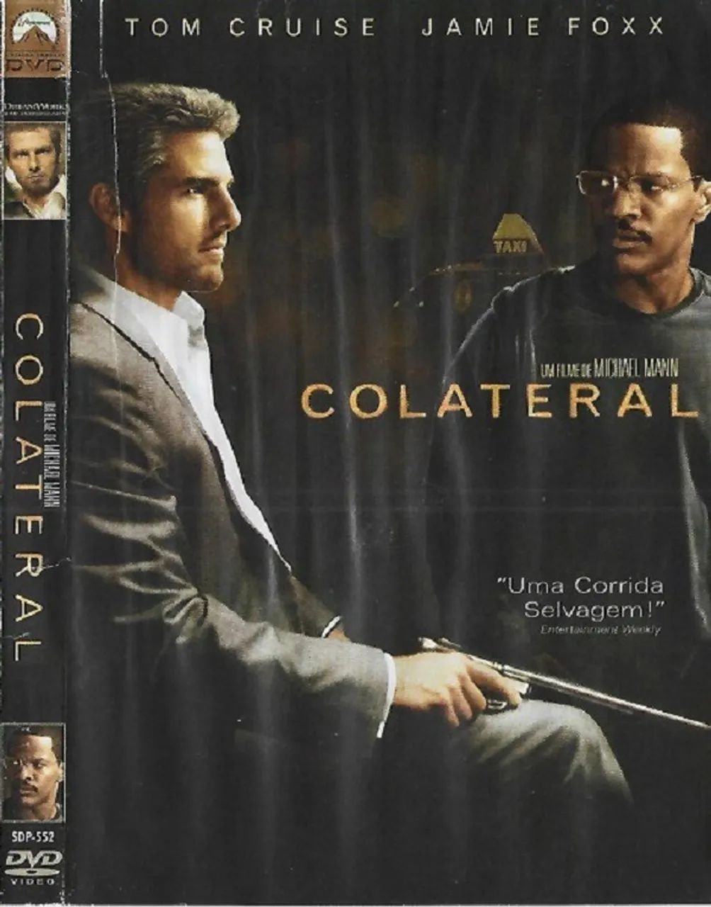 DVD Colateral - Paramont Pictures Com Tom Cruise e Jamie Foxx