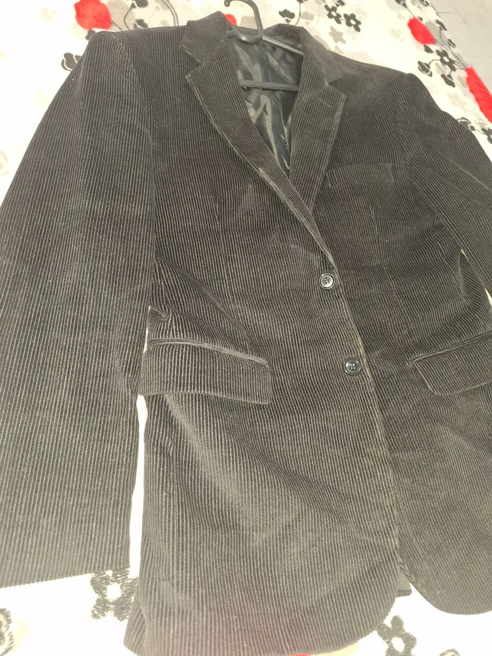 Blaizer de veludo preto 