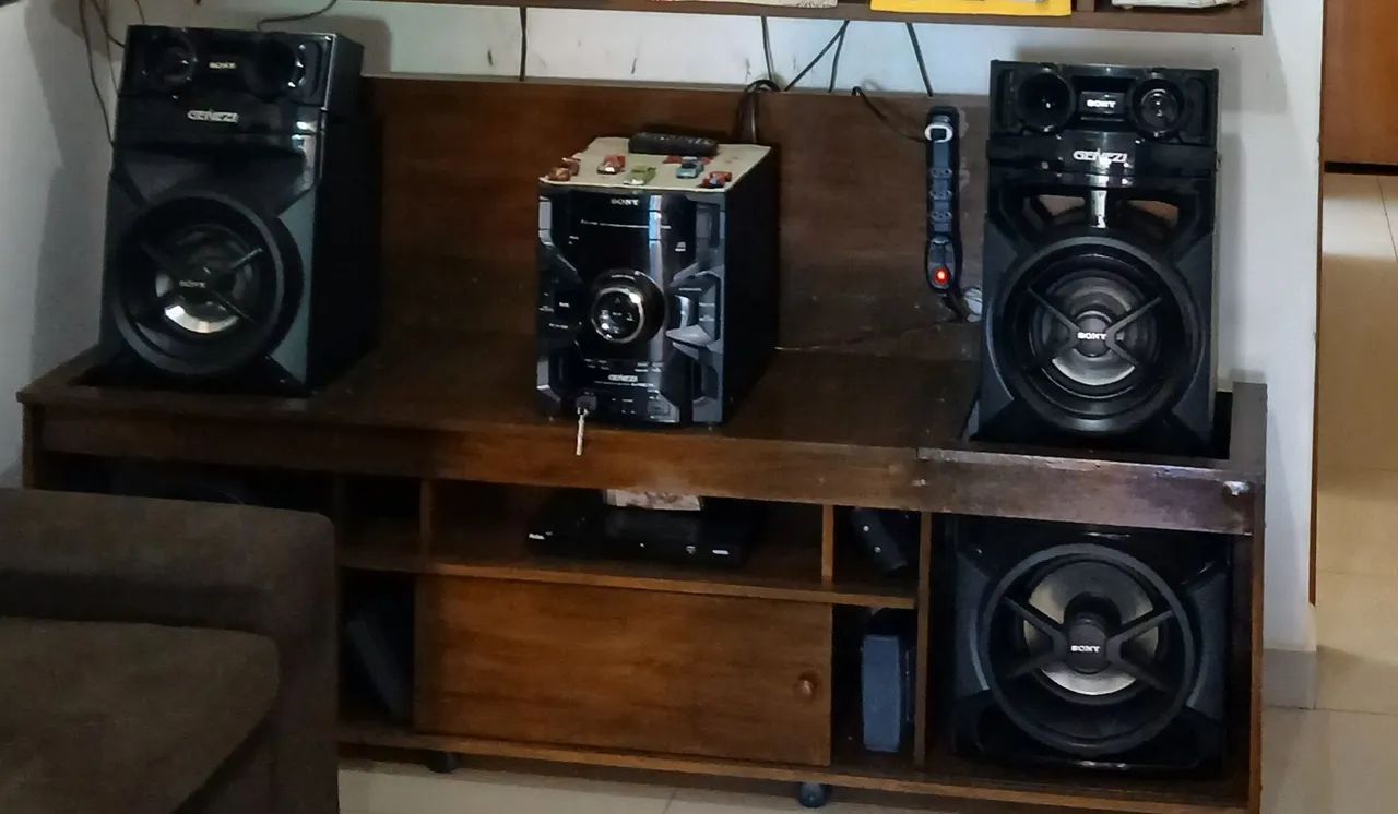 Lindo Som Mini System Sony Genezi GTR888 IMPECÁVEL! - Foto 2