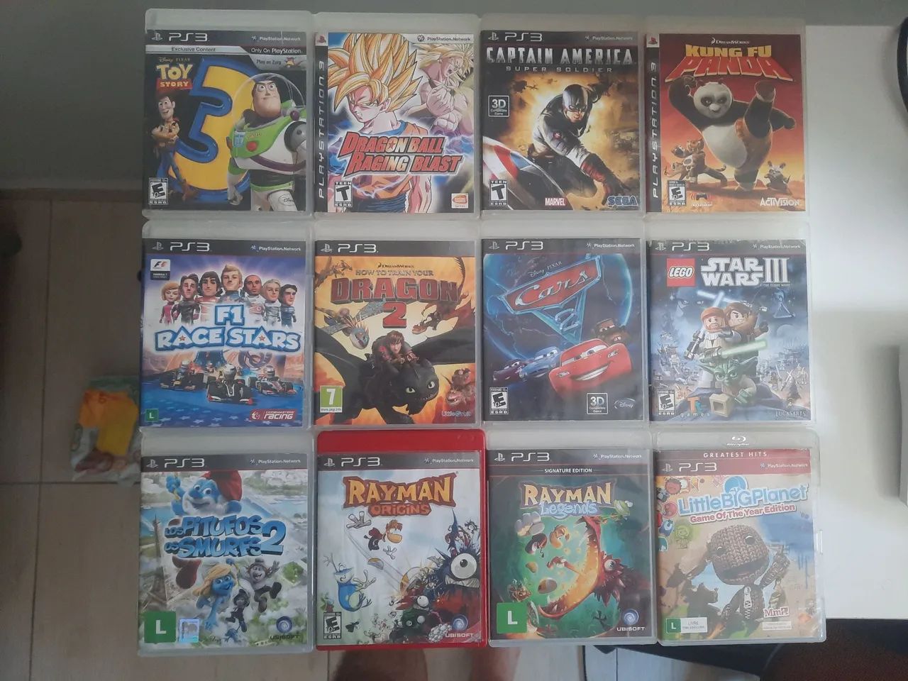 Jogos infantis PS3
