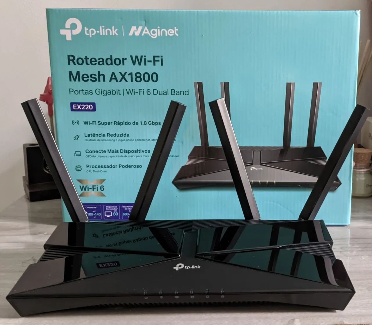 Roteador tp-link EX220 AX1800