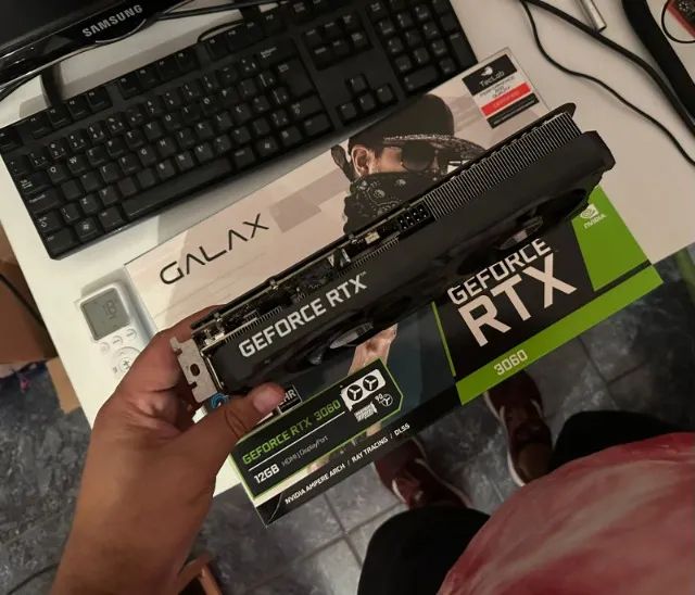 Placa de vídeo GeForce RTX Galax 3060 12GB - Foto 4