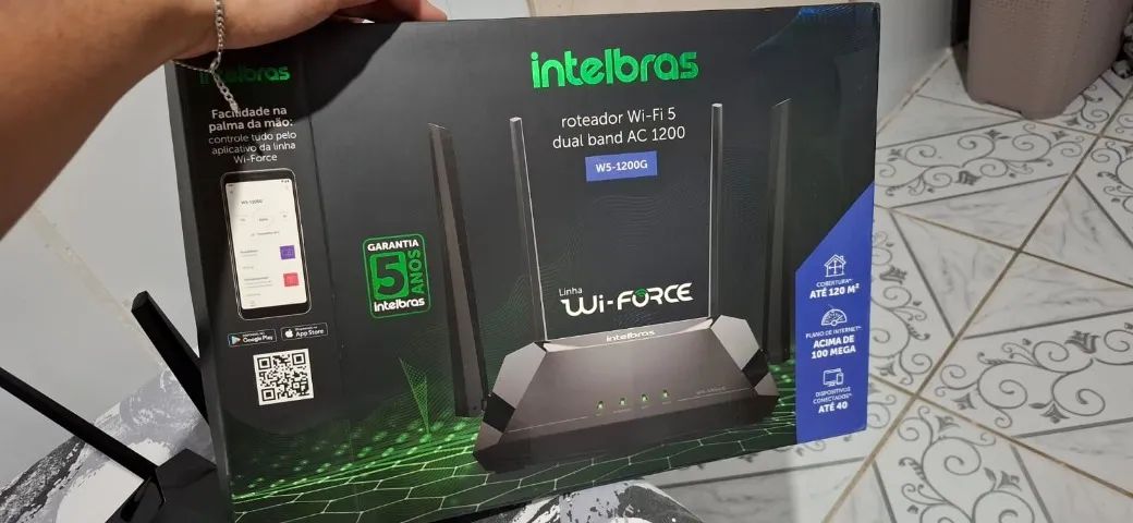Roteador intelbras AC1200 - Foto 2