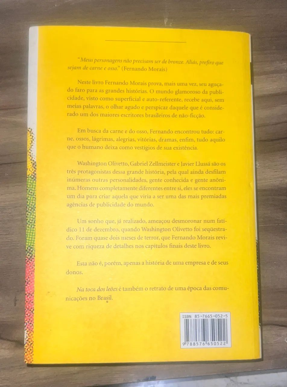 Livro na Toca dos le ões - Foto 2