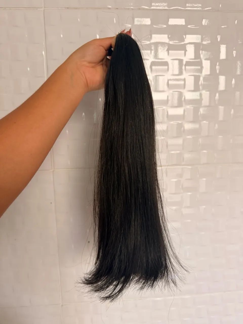 Vendo mega hair brasileiro 43 cm  - Foto 2