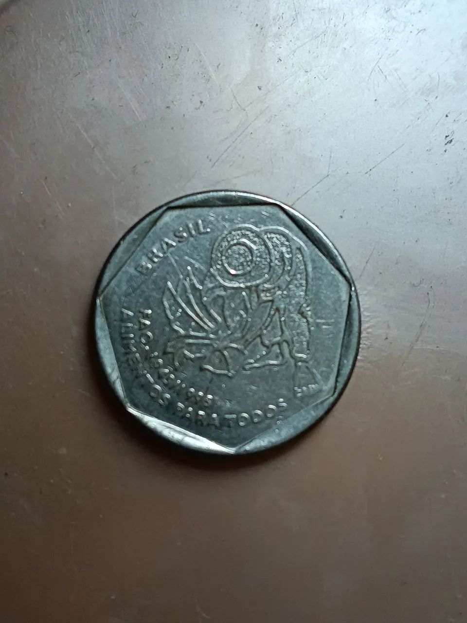 Moeda antiga 25 centavos 1995 - Foto 2