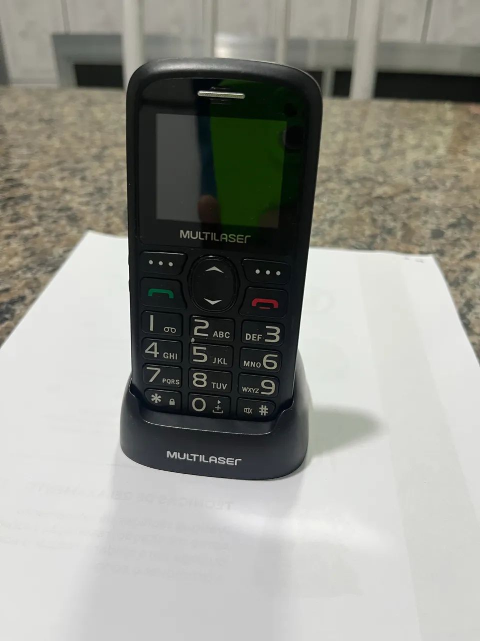 Celular Multilaser com Base Recarregavel - Foto 3