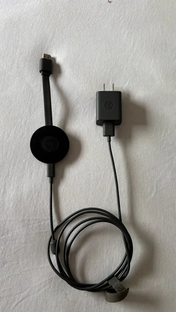 Chromecast Google Original + Fonte e Cabo