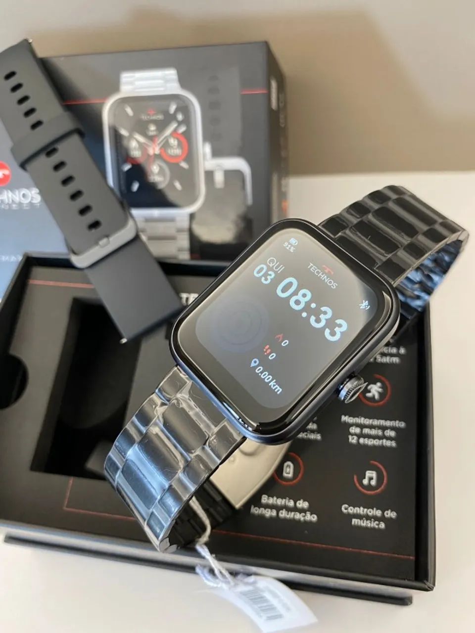 SMARTWATCH RELOGIO TECNO- NOVO - Foto 5