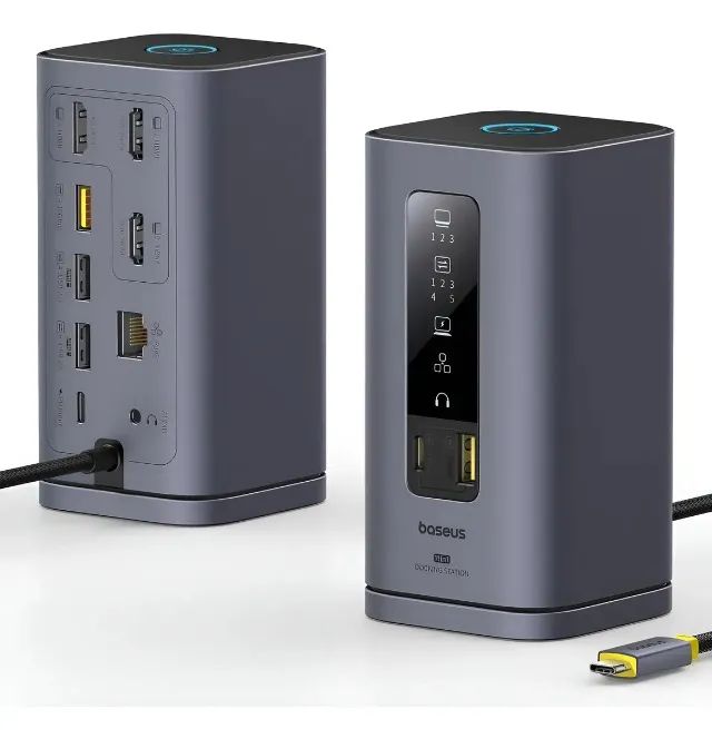 Baseus Spacemate Docking Station 11 Em 1 Triple 4k Mac