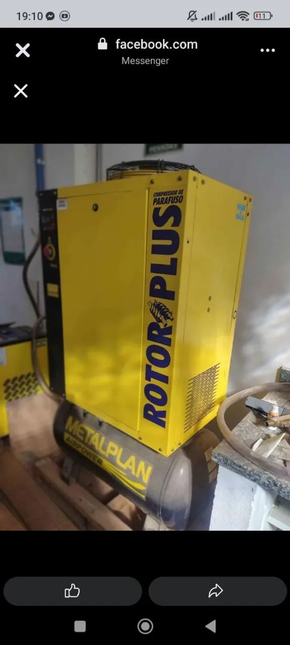 Compressor de parafusos com secador plan