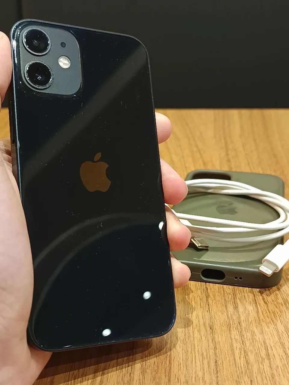 iPhone 12 Mini - 64GB - Black (Faço Olx Pay) - Celulares e