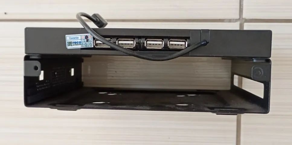 Extensor ou case para mini PC, 4 portas USB 2.0