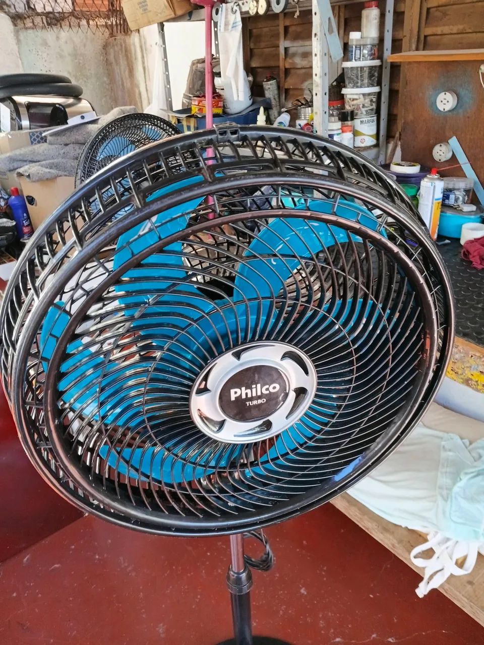 Ventilador de coluna 110v funciona ok - Foto 2