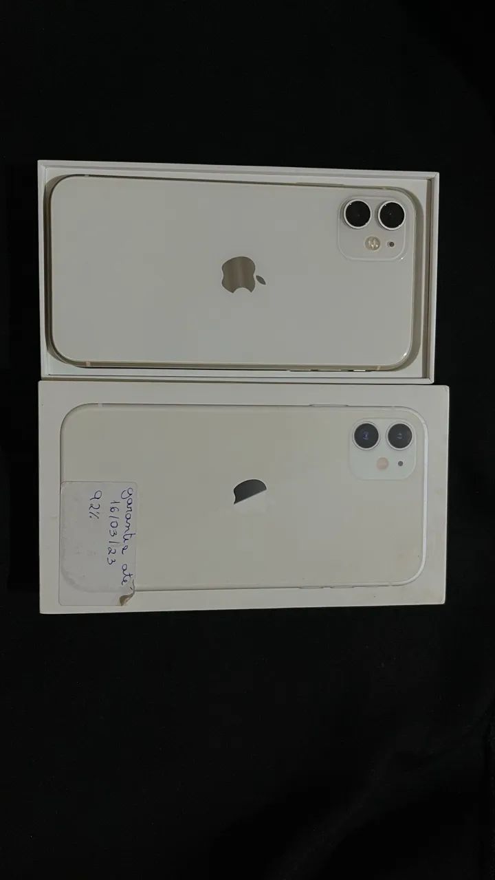 iPhone 11 Branco 64GB - Usado- bom estado+capas - Foto 4