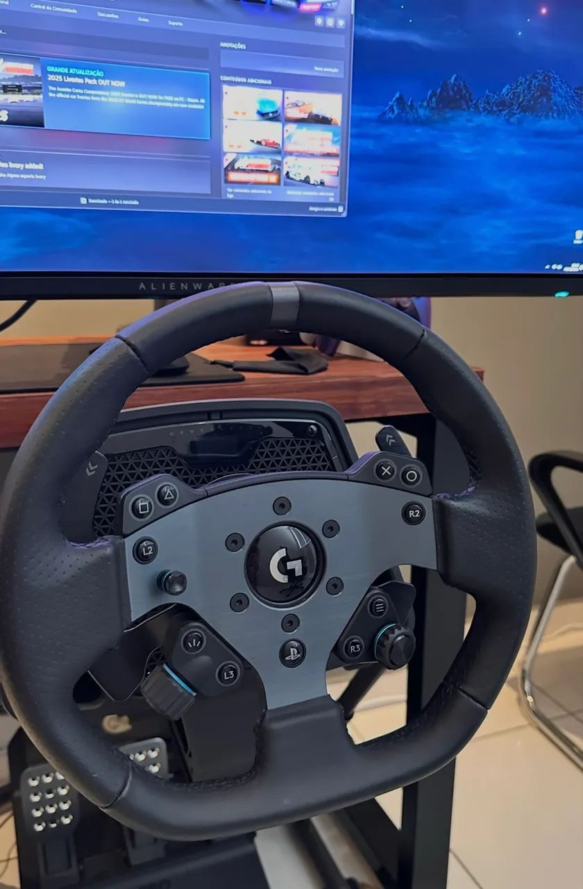 Volante Logitech PRO WHEEL para PS5, PS4 e PC - Foto 2