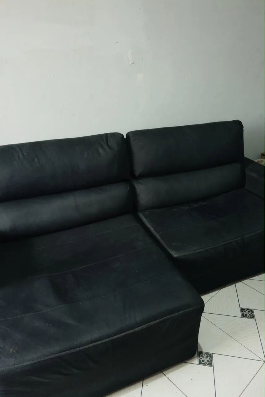 Sofa cama retrátil 3 metros, bipartido  - Foto 4
